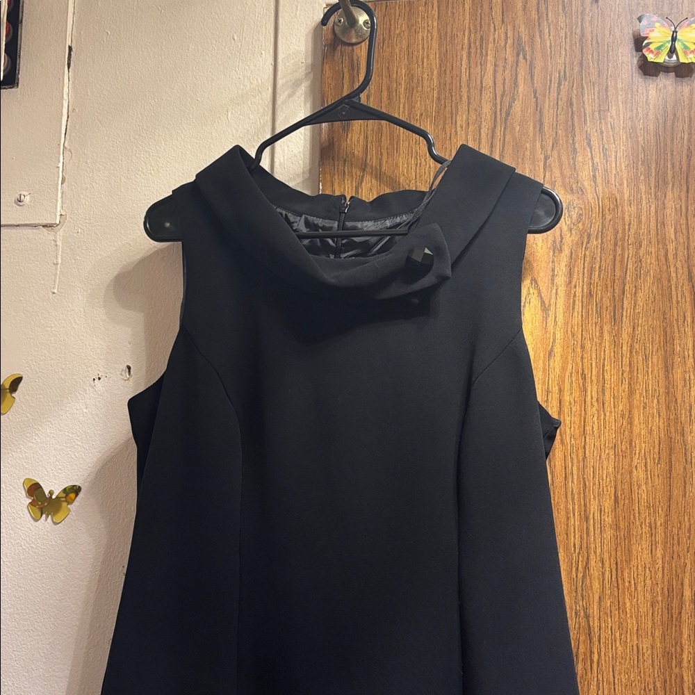 dressbarn Classic Black Midi Dress - Picture 2 of 4